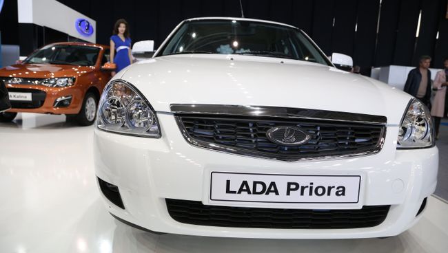 Lada Priora. Архивное фото