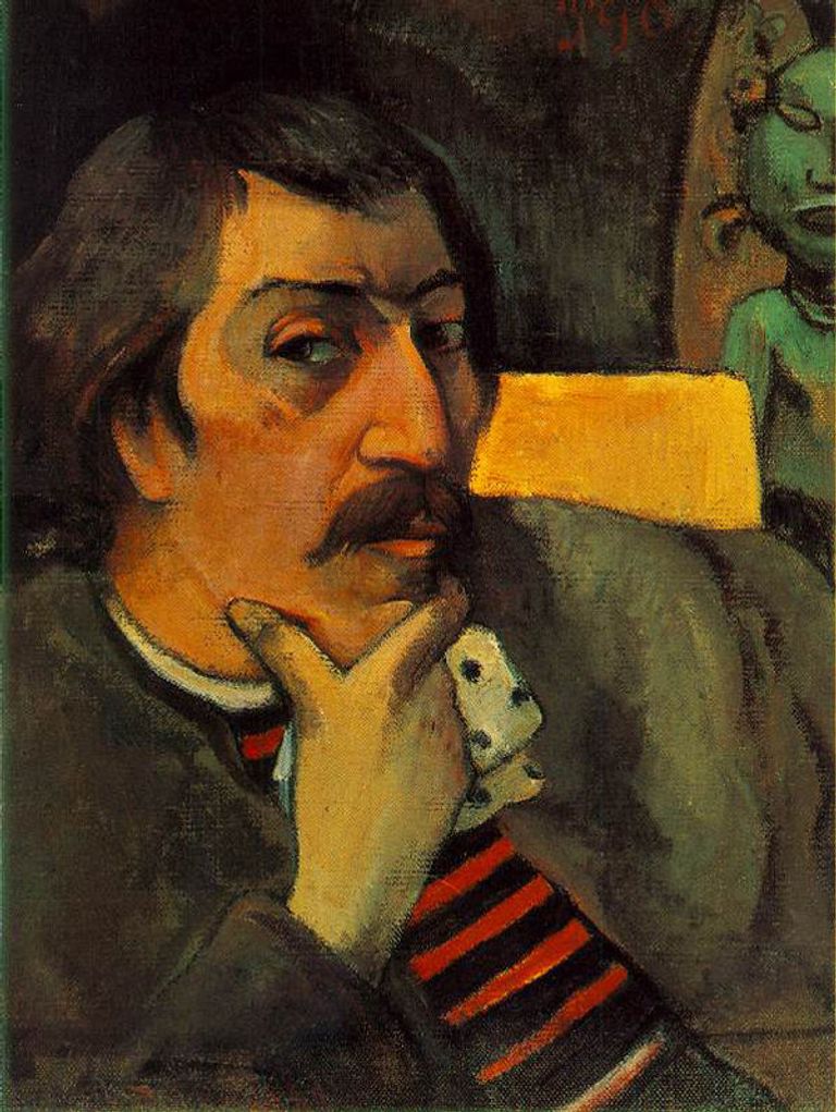 Поль Гоген. Автопортрет. Ок. 1893 г. Поль Гоген. Автопортрет. Ок. 1893 г.