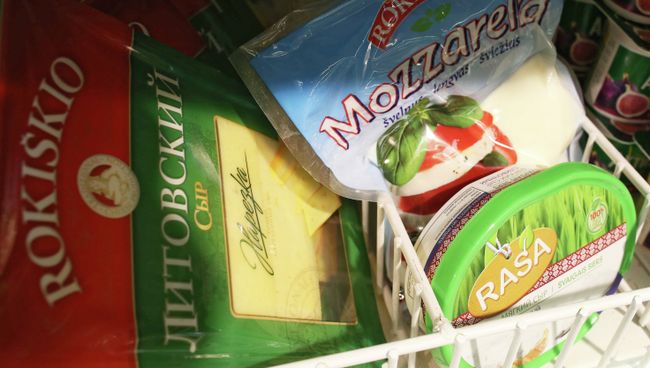 Сыр литовских производителей
