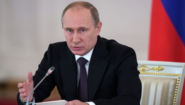 Владимир Путин. Архивное фото