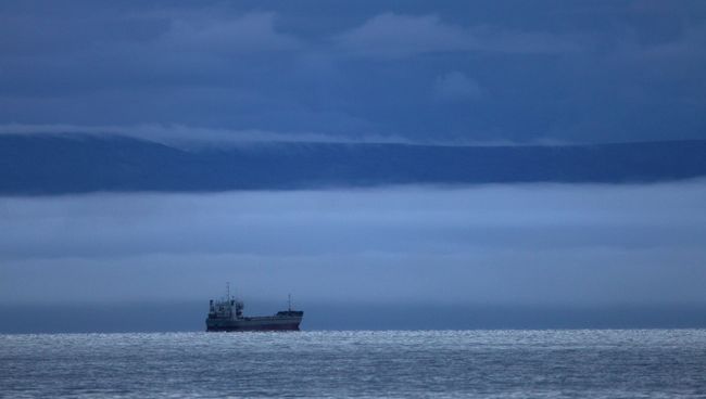 Судно в море. Архив Судно в море. Архив