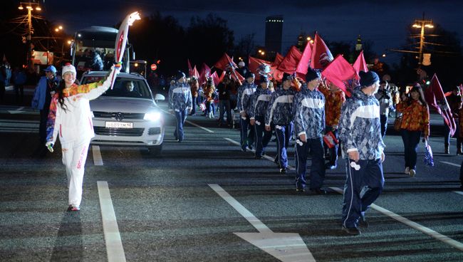 Эстафета Олимпийского огня. Москва. День 1 Эстафета Олимпийского огня. Москва. День 1