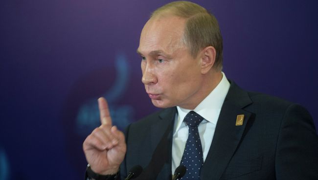 Президент России Владимир Путин. Архивное фото