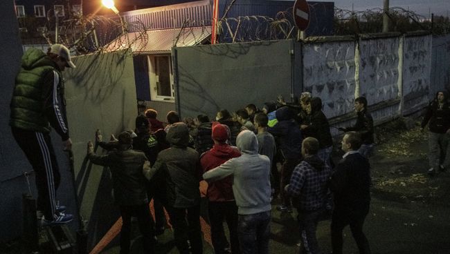 Беспорядки в московском районе Бирюлево Беспорядки в московском районе Бирюлево