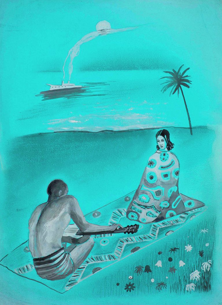 Шульц Арсений Леонидович. Гавайская ночь. 1930 – 1932 Шульц Арсений Леонидович. Гавайская ночь. 1930 – 1932