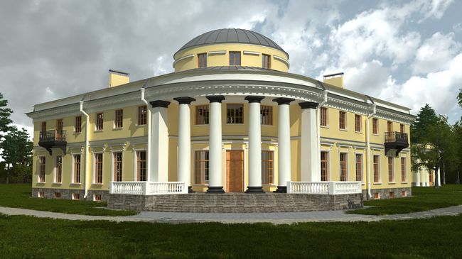 Усадьба Уткина дача. Проект