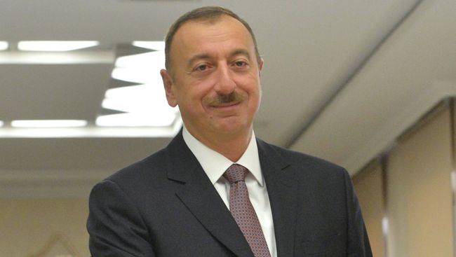 Президент Республики Азербайджан Ильхам Алиев. Архивное фото