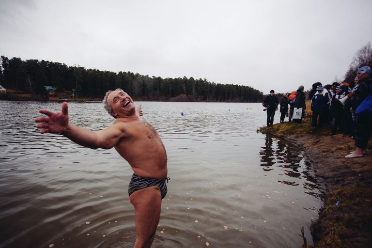 Первый открытый чемпионат Томского района по плаванию в холодной воде Первый открытый чемпионат Томского района по плаванию в холодной воде