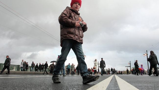 Открытие Дворцового моста в Петербурге после реконструкции Открытие Дворцового моста в Петербурге после реконструкции