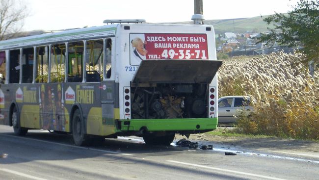 Взрыв пассажирского автобуса в Волгограде. Фото с места события Взрыв пассажирского автобуса в Волгограде. Фото с места события