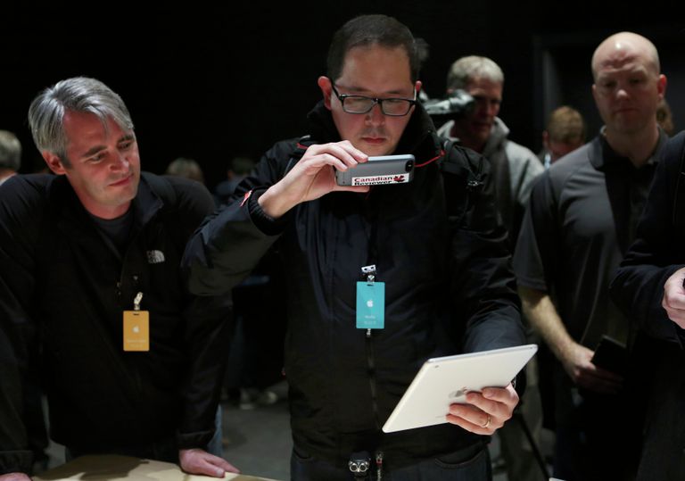 Презентация iPad в Йерба Буэна Сентер, Сан-Франциско Презентация iPad в Йерба Буэна Сентер, Сан-Франциско