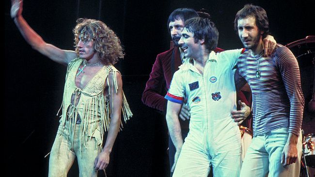 Группа The Who, 1975, архивное фото