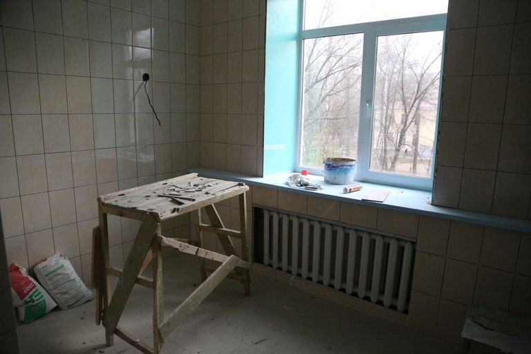 Ремонт в самарской больнице им. Семашко