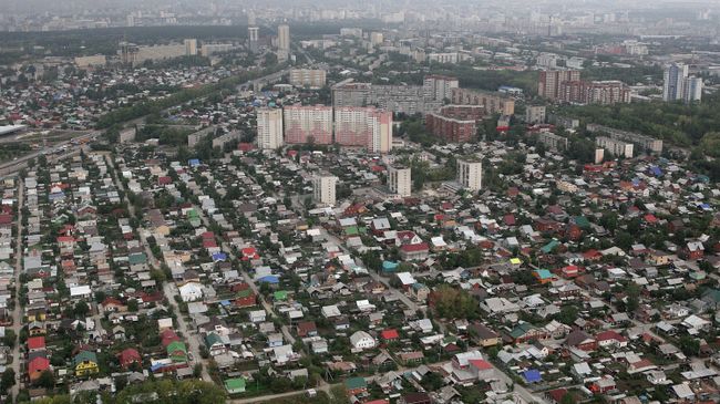 Вид на город Екатеринбург. Архивное фото.