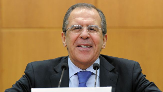 Министр иностранных дел России Сергей Лавров