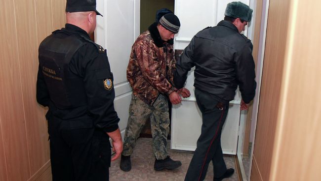 Подозреваемый в убийстве новосибирского инспектора ДПС, событийное фото Подозреваемый в убийстве новосибирского инспектора ДПС, событийное фото