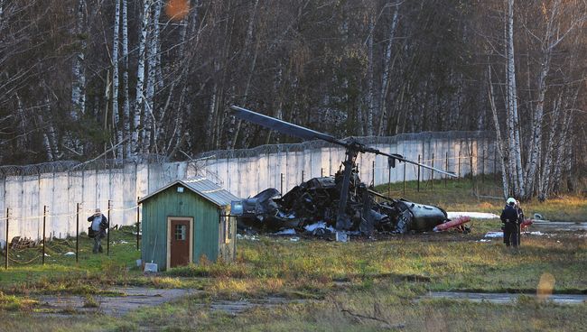 Вертолет Ка-32 упал в районе Выхино-Жулебино на юго-востоке Москвы. Архивное фото
