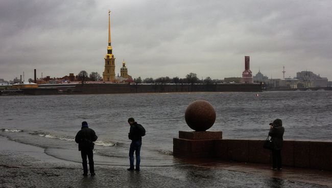 Шторм Святой Иуда в Санкт-Петербурге