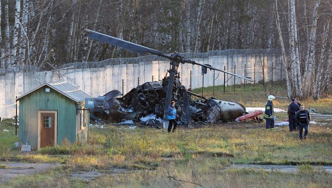 Вертолет Ка-52 упал в районе Выхино-Жулебино на юго-востоке Москвы. Архивное фото