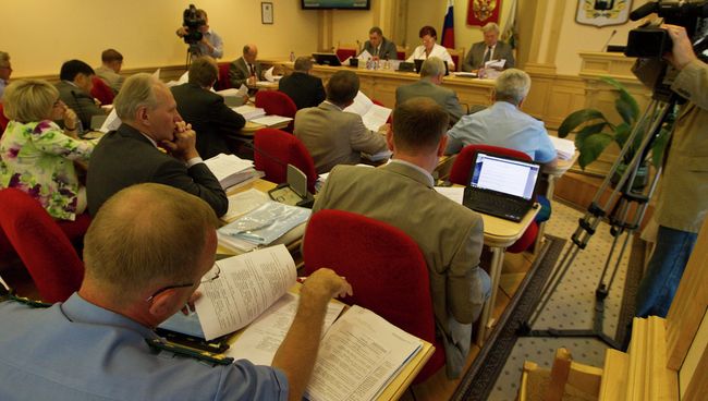 Собрание депутатов Законодательной думы Томской области, архивное фото