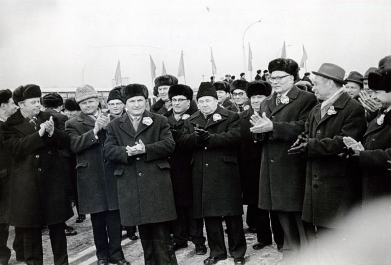 Открытие Димитровского моста Открытие Димитровского моста
