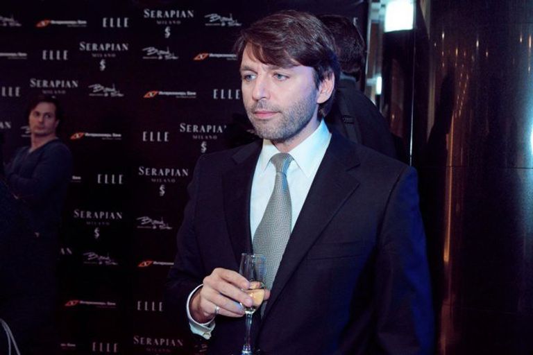 Николай Усков на открытии бутика миланского бренда Serapian в Москве Николай Усков на открытии бутика миланского бренда Serapian в Москве