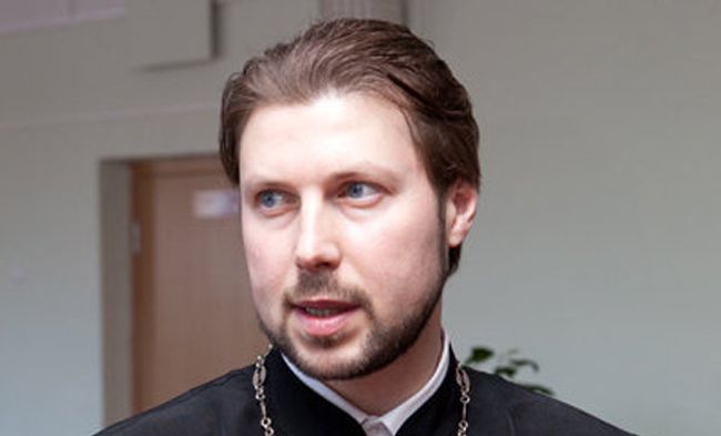Настоятель храма Иоанна Воина в деревне Верево Ленинградской области Глеб Грозовский