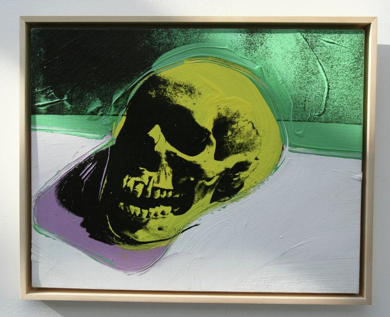 Картина Череп, Энди Уорхол, 1976 г.