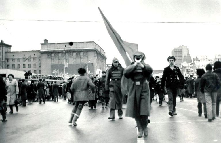 Площадь Ленина в Новосибирске, начало 1970-х годов Площадь Ленина в Новосибирске, начало 1970-х годов