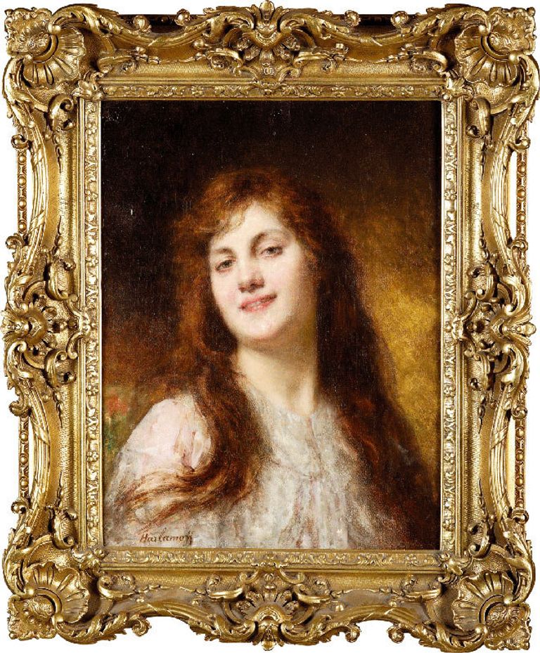 А.А. Харламов Портрет смеющейся девушки. Конец 1890-х — начало 1910-х А.А. Харламов Портрет смеющейся девушки. Конец 1890-х — начало 1910-х