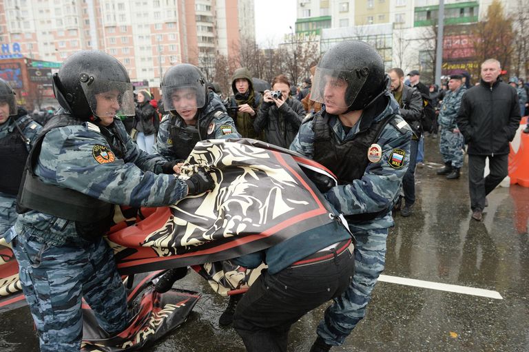 Русский марш - 2013 в Москве Русский марш - 2013 в Москве