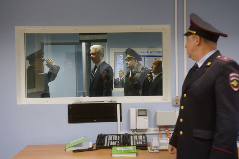Открытие отдела полиции по району Красносельский после ремонта