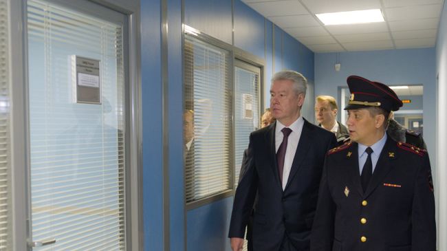 Открытие здания отдела полиции по району Красносельский после ремонта