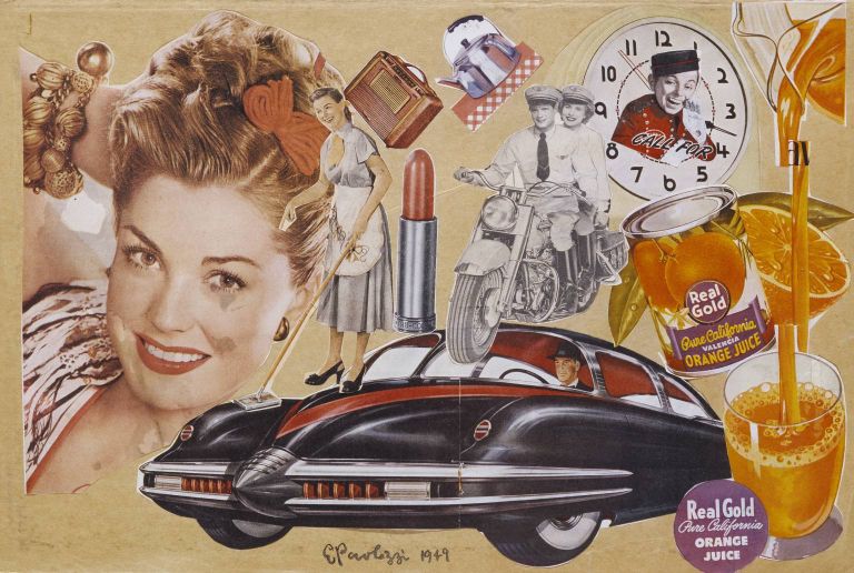 Эдуардо Паолоцци, Реальное Золото, 1949 Эдуардо Паолоцци, Реальное Золото, 1949