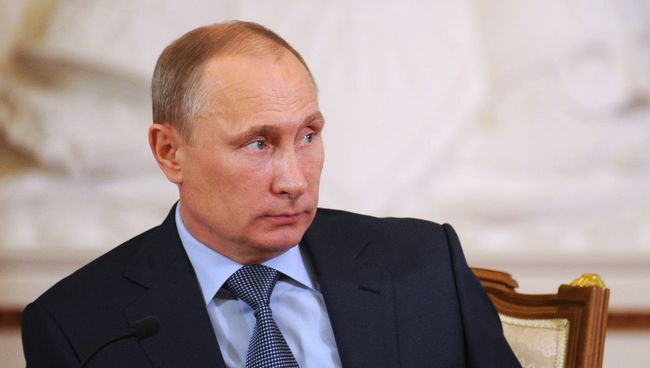 Президент России Владимир Путин. Архивное фото