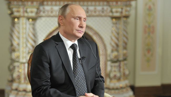 В.Путин дал интервью южнокорейской телерадиокомпании KBS