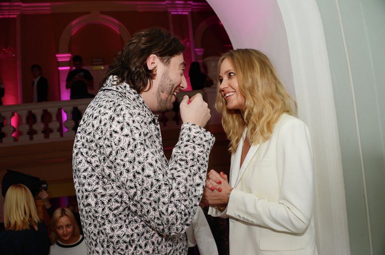 Михаил Друян и певица Глюкоза на церемонии вручения премии Женщина года GLAMOUR 2013 Михаил Друян и певица Глюкоза на церемонии вручения премии Женщина года GLAMOUR 2013
