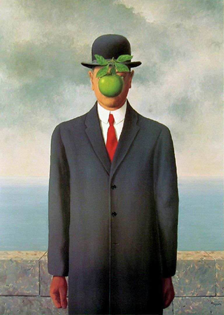 Рене Магритт. Сын человеческий. 1964 Рене Магритт. Сын человеческий. 1964
