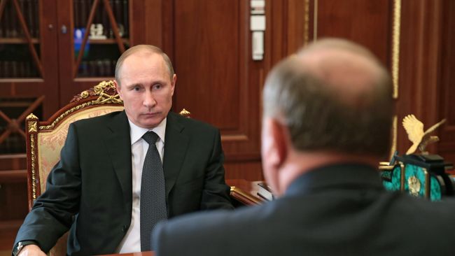 Встреча Владимира Путина и Геннадия Зюганова