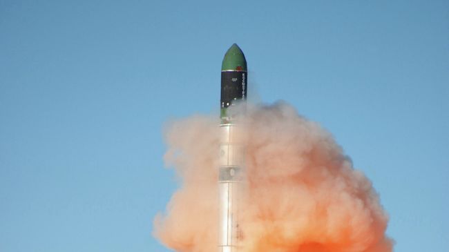 С космодрома запущена ракета-носитель РС-20 Днепр. Архивное фото С космодрома запущена ракета-носитель РС-20 Днепр. Архивное фото