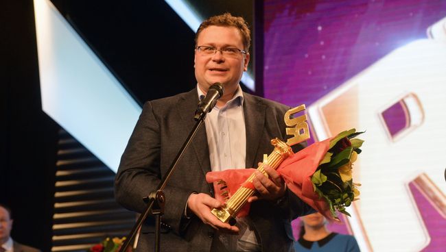 Николай Бирюков на X торжественной церемонии вручения Премии Рунета 2013