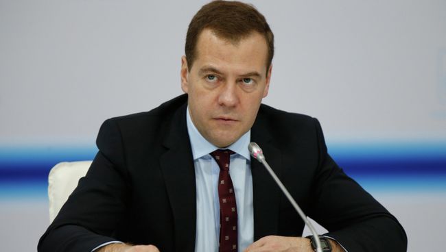 Председатель правительства РФ Дмитрий Медведев