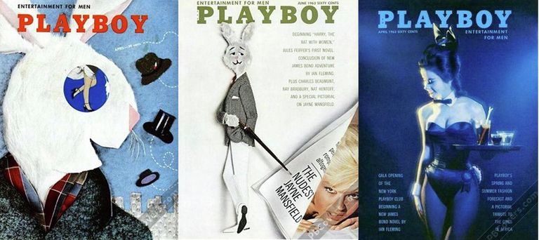 Выпуски журнала Playboy: Апрель 1954, Июнь 1963, Апрель 1963