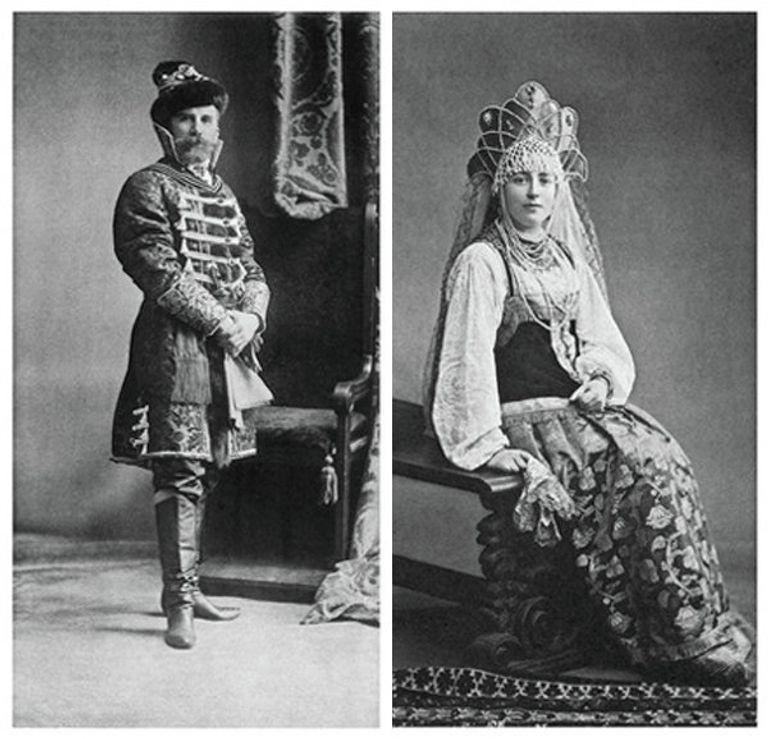 Из серии Костюмированный бал в Зимнем дворце. 1903 год Из серии Костюмированный бал в Зимнем дворце. 1903 год