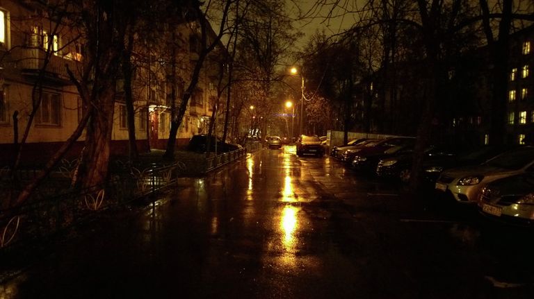Nоkia Lumia 1020. Снимок. Ночь, дождь, тьма…