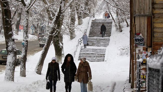 Горожане на улице Томска Горожане на улице Томска