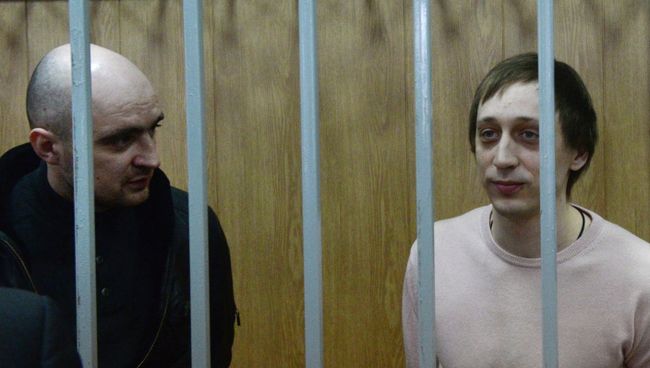 Подозреваемые в покушении на художественного руководителя балета Большого театра Сергея Филина, архивное фото Подозреваемые в покушении на художественного руководителя балета Большого театра Сергея Филина, архивное фото