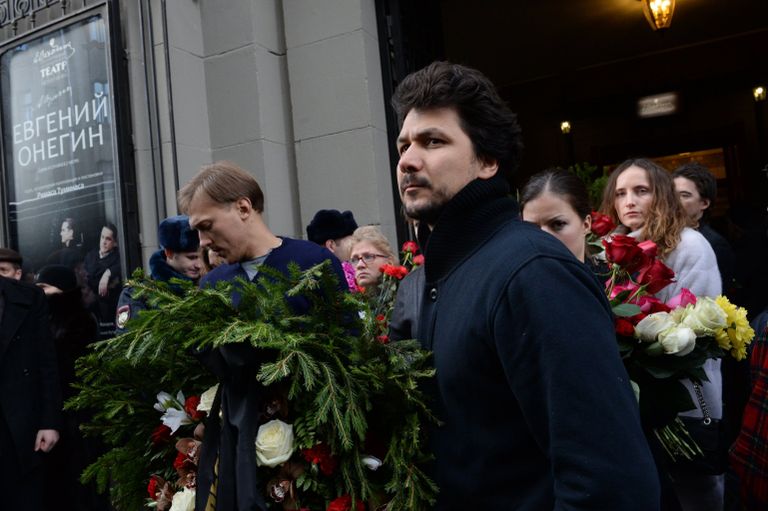 Церемония прощания с актером Юрием Яковлевым Церемония прощания с актером Юрием Яковлевым