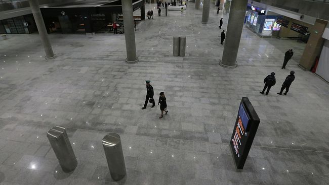 Новый пассажирский терминал в Пулково. Архивное фото