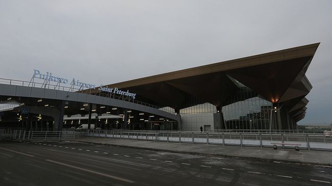 Новый терминал петербургского аэропорта Пулково. Архивное фото